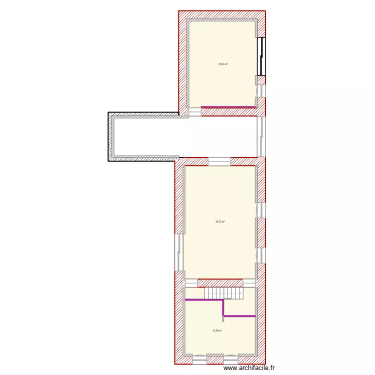 Maison st germain. Plan de 4 et 87 m² Maison st germain. Plan de 4 et 87 m²