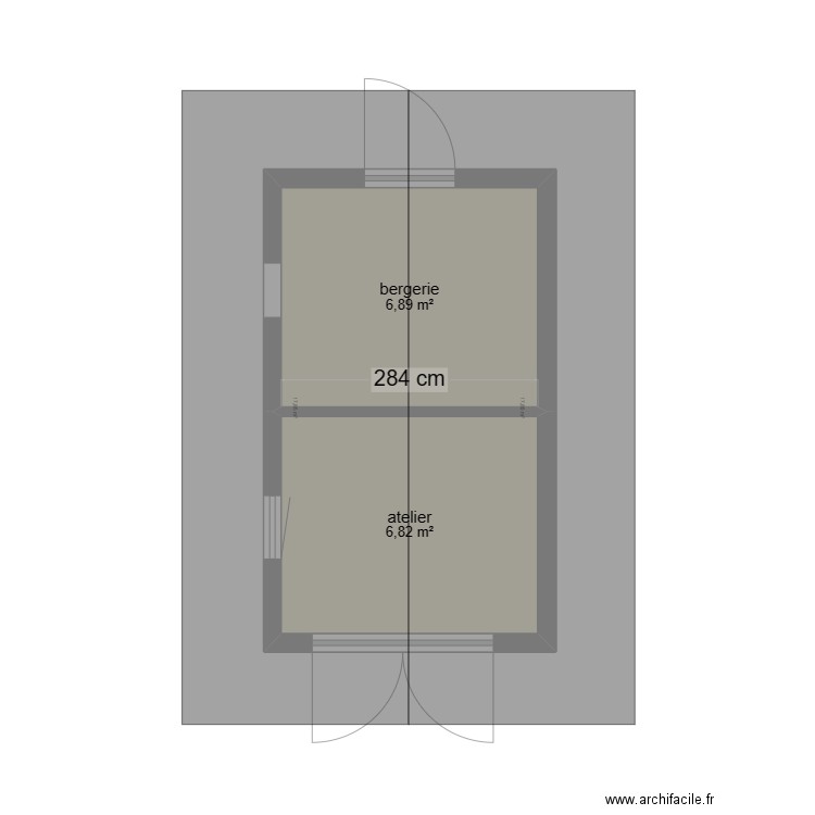 abri mouton. Plan de 0 pièce et 0 m2