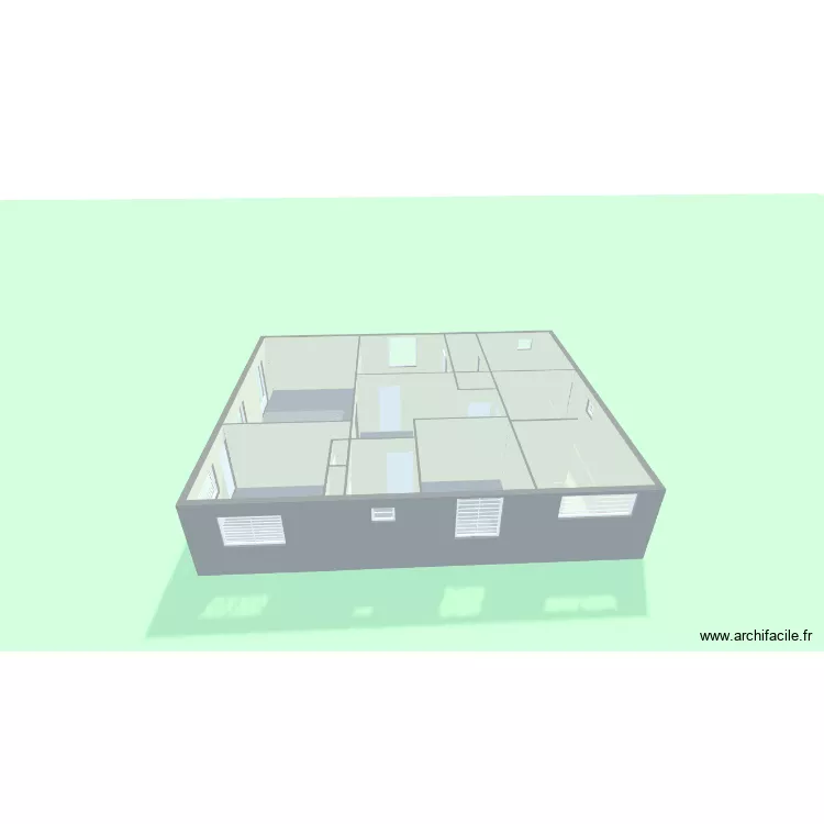 appartement plans 6. Plan de 11  et 117 m²