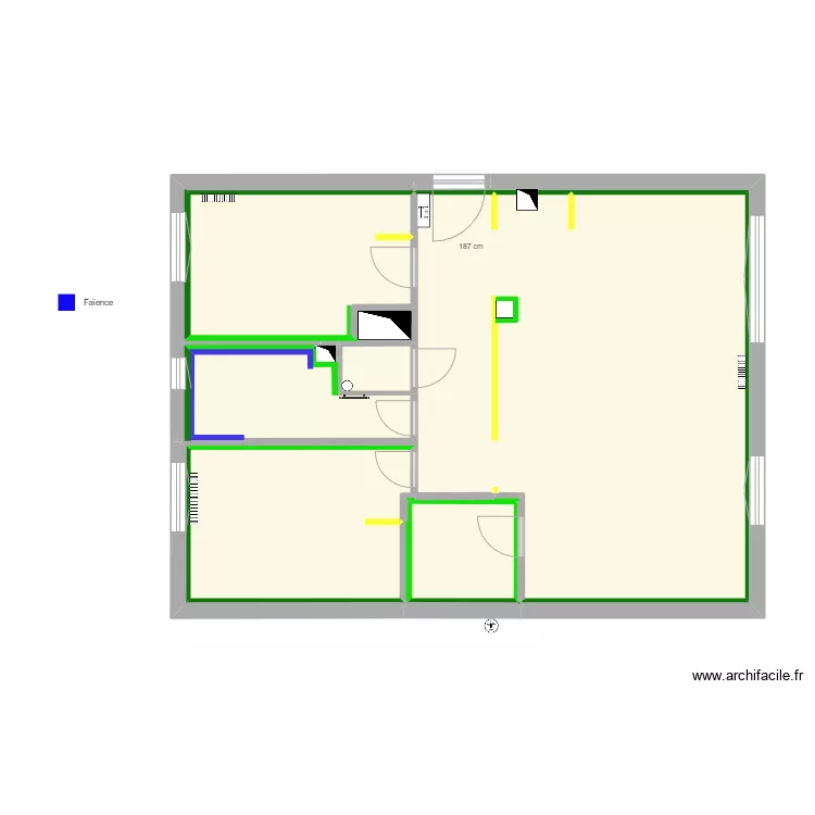 Gout futur - Carrelage. Plan de 