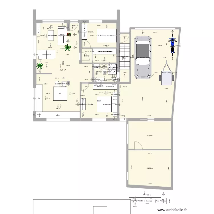 RDC INITIAL bis. Plan de 