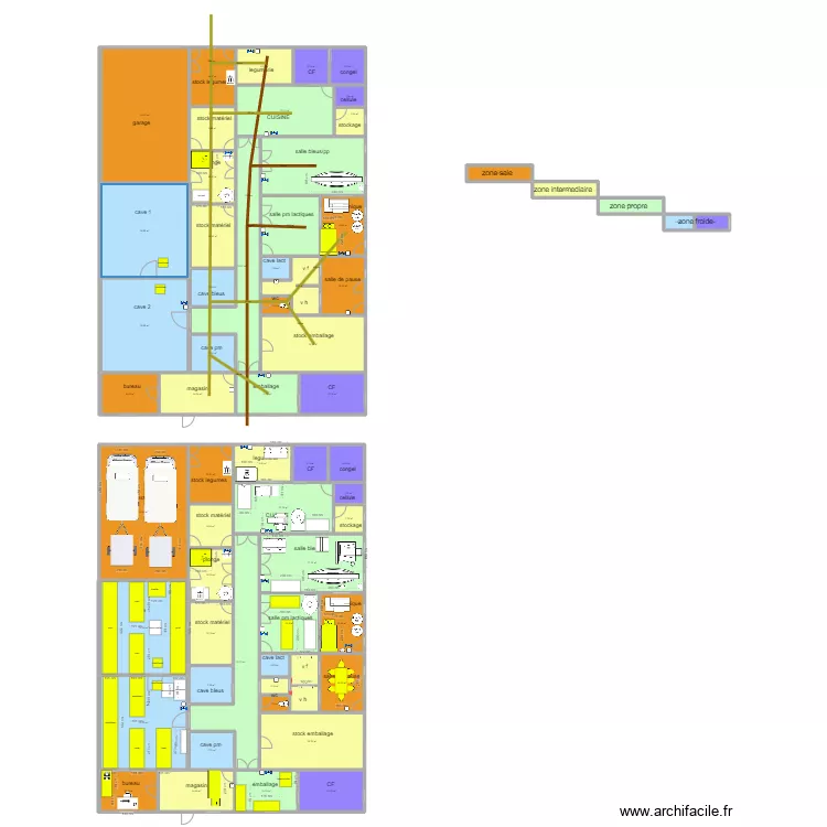 FROMAGERIE BANOU eau. Plan de 