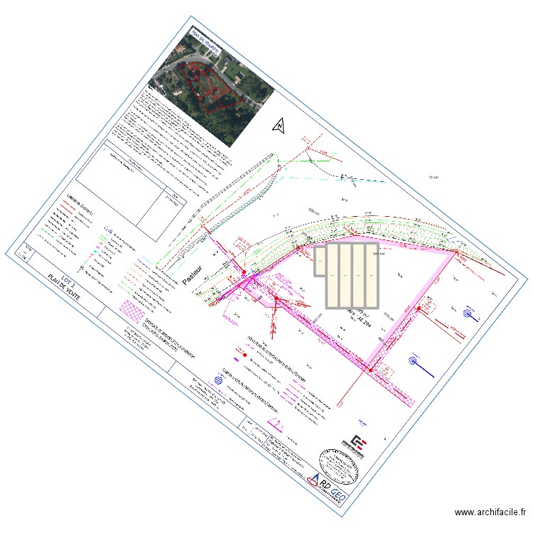 2 conde . Plan de 0 pièce et 0 m2
