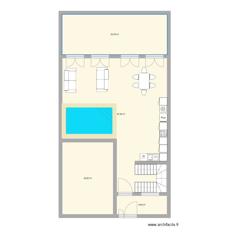 2ème étage. Plan de 0 pièce et 0 m2