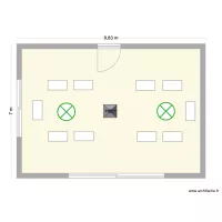 Plafond salle-salon