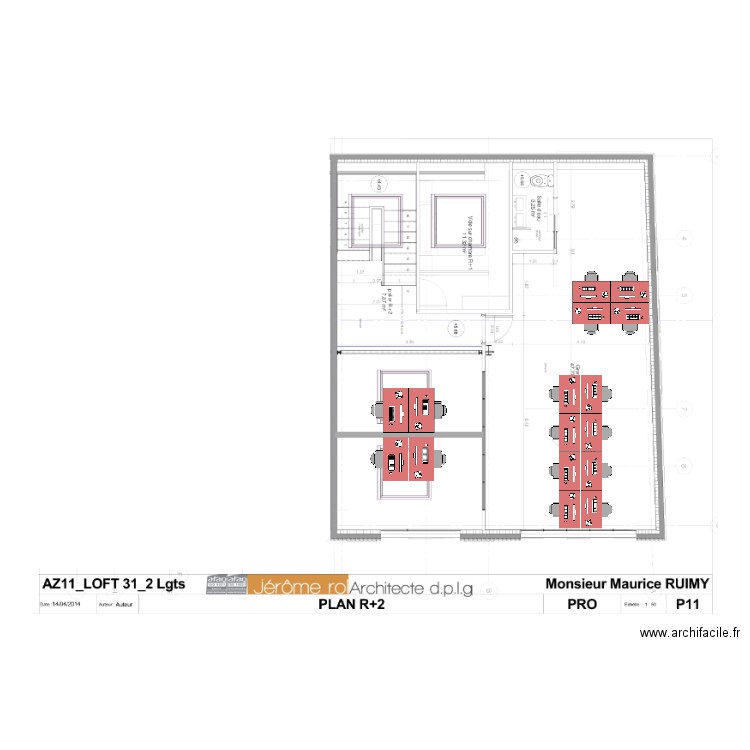 R2 Faidherbe. Plan de 0 pièce et 0 m2