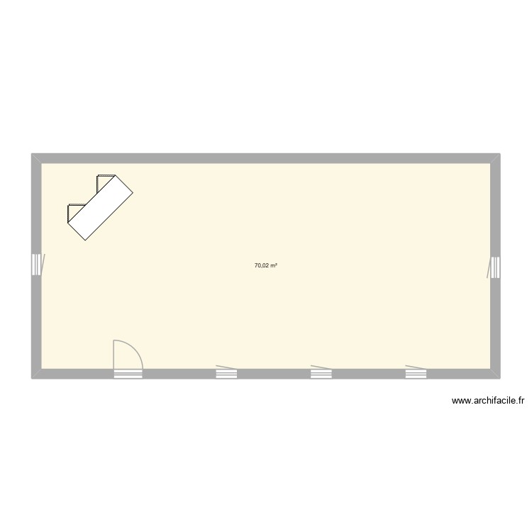 librarie. Plan de 0 pièce et 0 m2