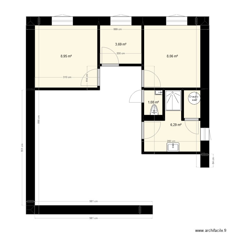 futur. Plan de 0 pièce et 0 m2