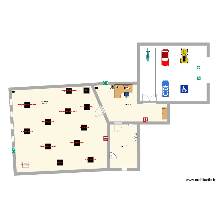 Gimnas fol. Plan de 0 pièce et 0 m2