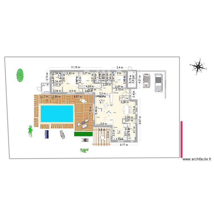 Gilles Debarre 150 déf   IND 1. Plan de 12 pièces et 146 m2