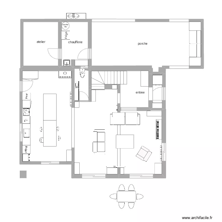 Maison_v24. Plan de 