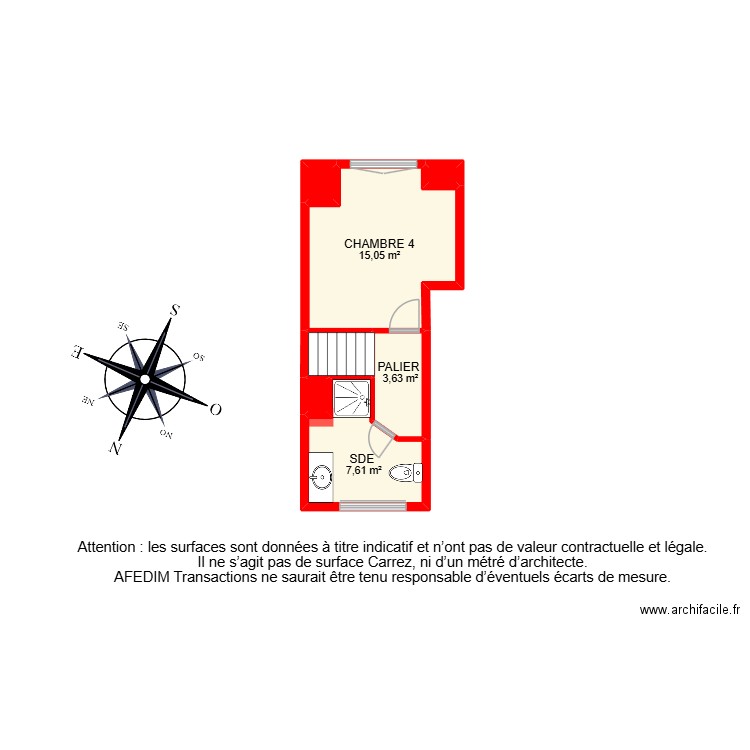 BI 30402. Plan de 35 pièces et 340 m2
