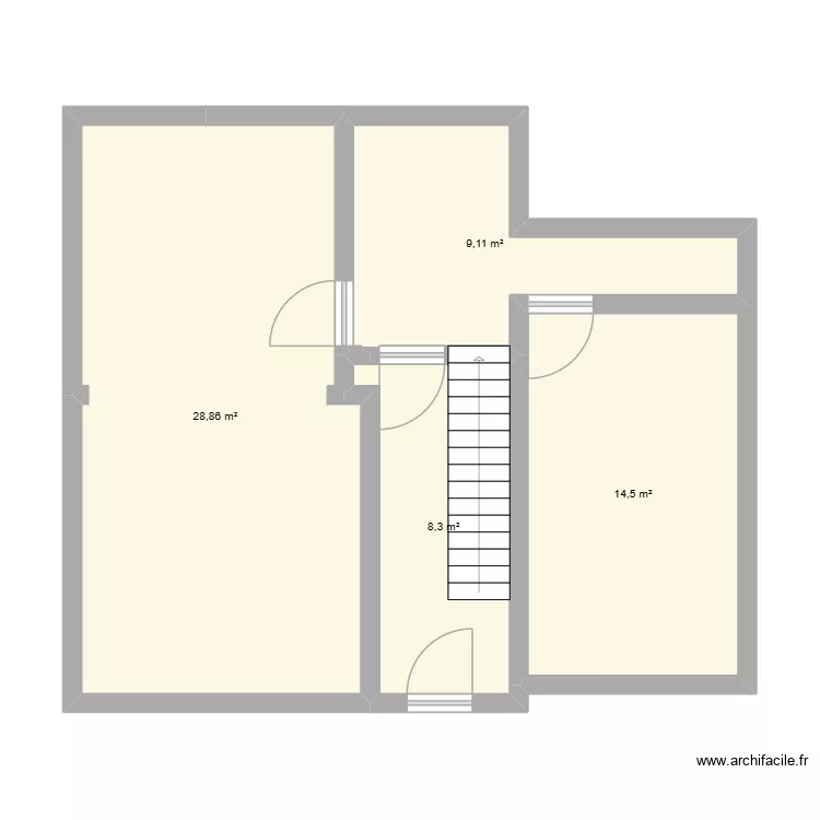 Maison NEW. Plan de 4 et 61 m² Maison NEW. Plan de 4 et 61 m²