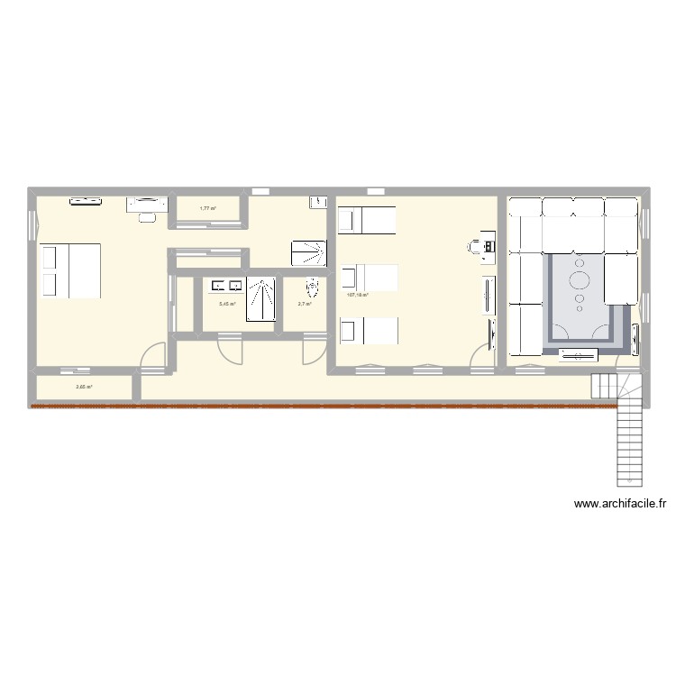 plans tikoutar. Plan de 0 pièce et 0 m2