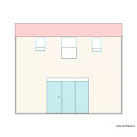 + 2 Projet Façade 3 fenêtres symetriques