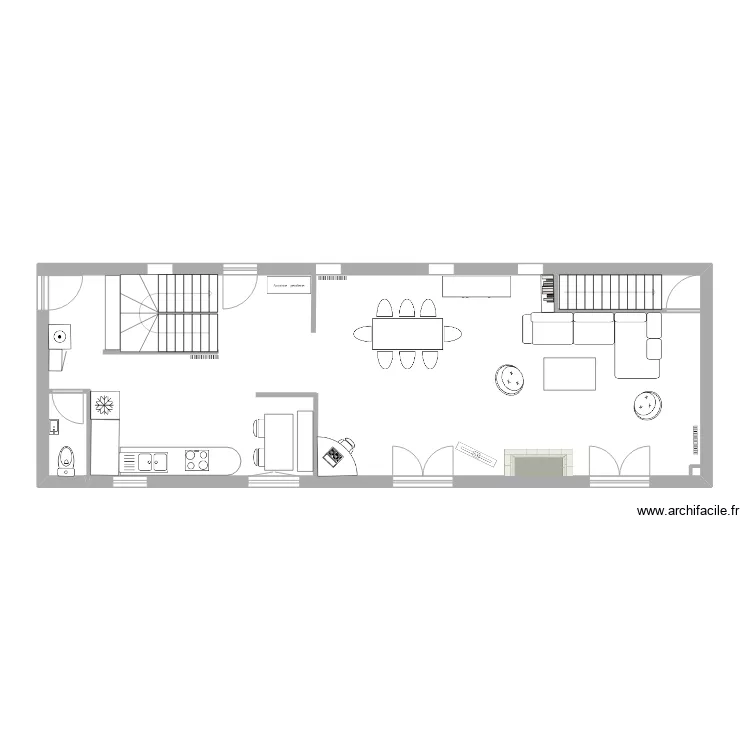 BRISSIET. Plan de 