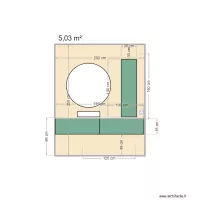 Plan meubles salle de bain N&deg;3