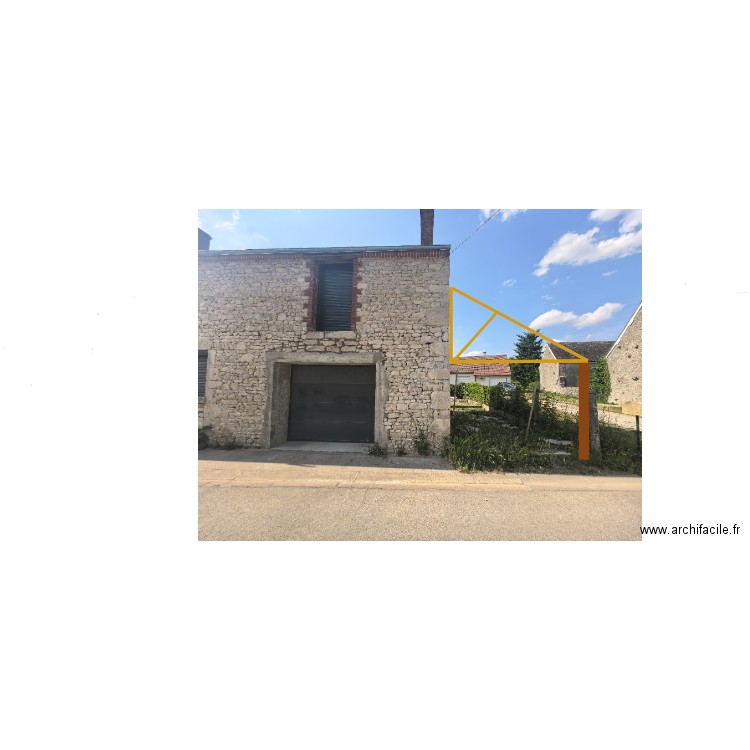 faade. Plan de 0 pièce et 0 m2