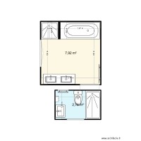 Plan petite salle de bain