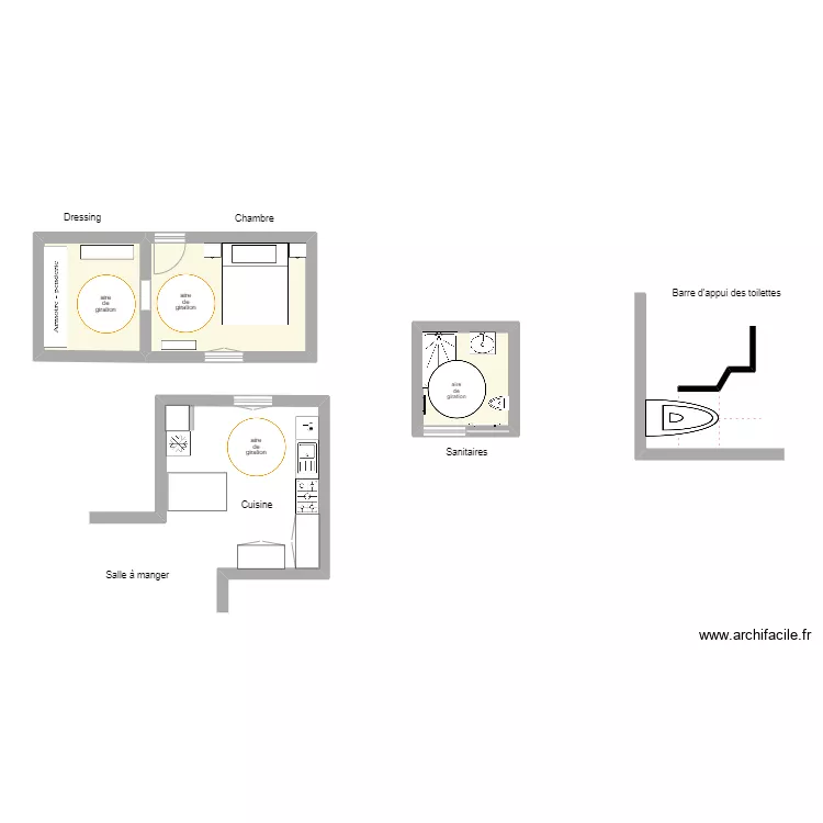 Marlène M Reg Chambre sdb. Plan de Marlène M Reg Chambre sdb. Plan de