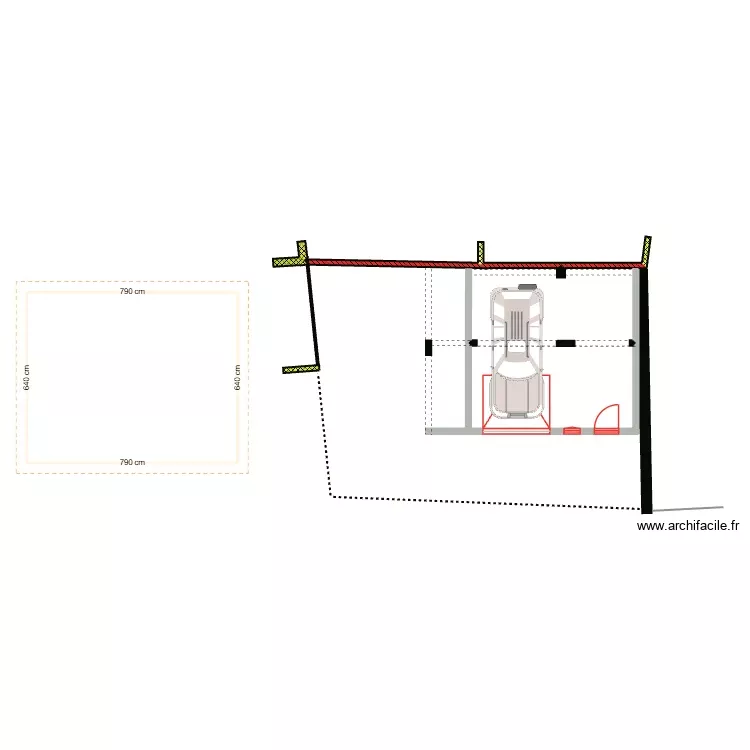 10 10 2025 Plan de masse. Plan de 