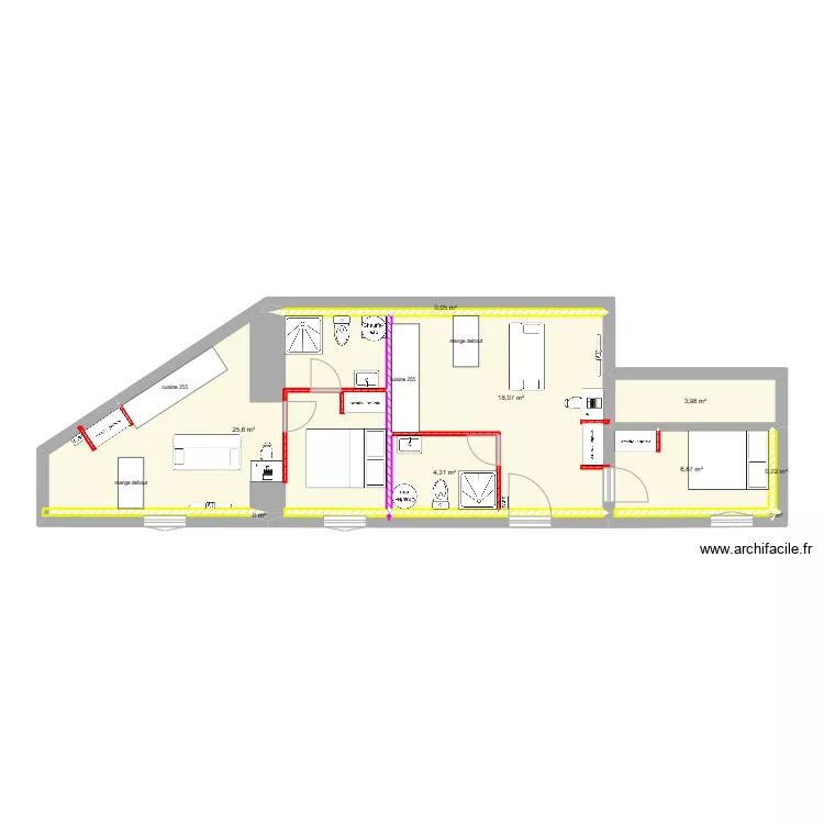 rdc. Plan de 