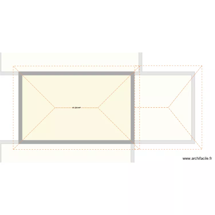 Gisou. Plan de 4  et 183 m²