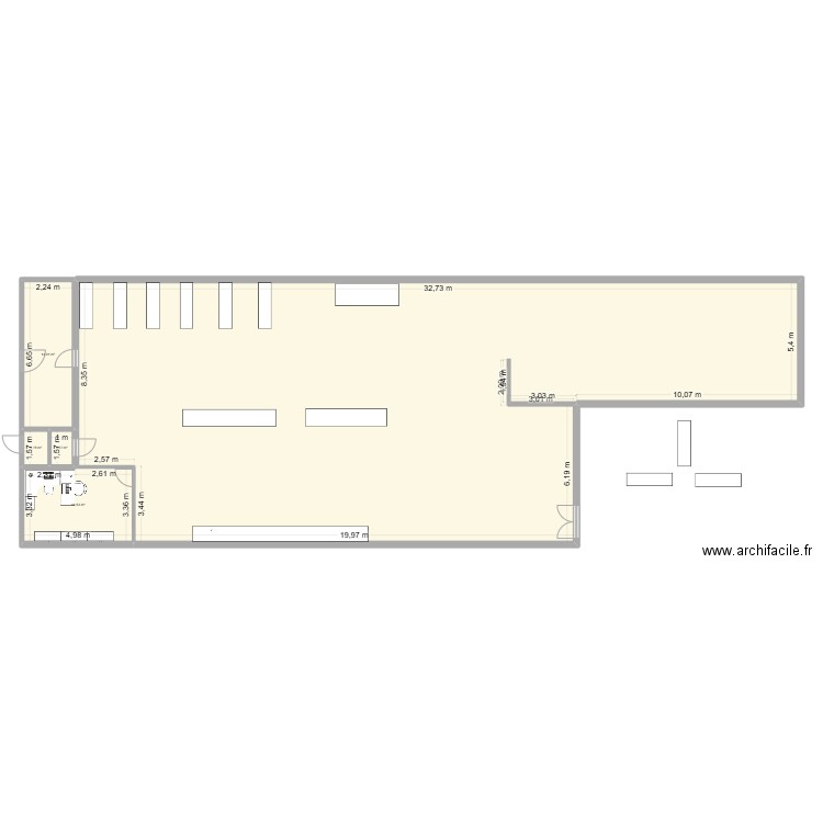 Atelier BBA. Plan de 0 pièce et 0 m2