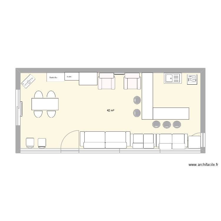 Club House. Plan de 0 pièce et 0 m2