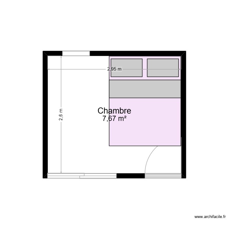 chambre. Plan de 0 pièce et 0 m2 chambre. Plan de 0 pièce et 0 m2