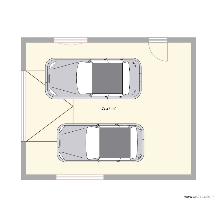 garage. Plan de 0 pièce et 0 m2 garage. Plan de 0 pièce et 0 m2
