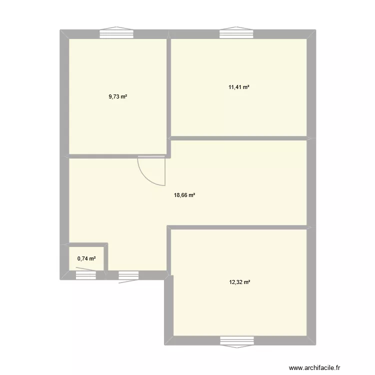 HEVIN 1 SDB. Plan de 