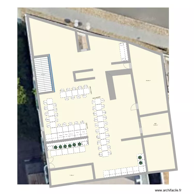 Plan Idée nouvelle dispo Antoine. Plan de Plan Idée nouvelle dispo Antoine. Plan de