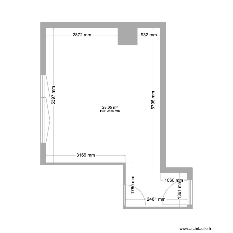 Belissant. Plan de 0 pièce et 0 m2