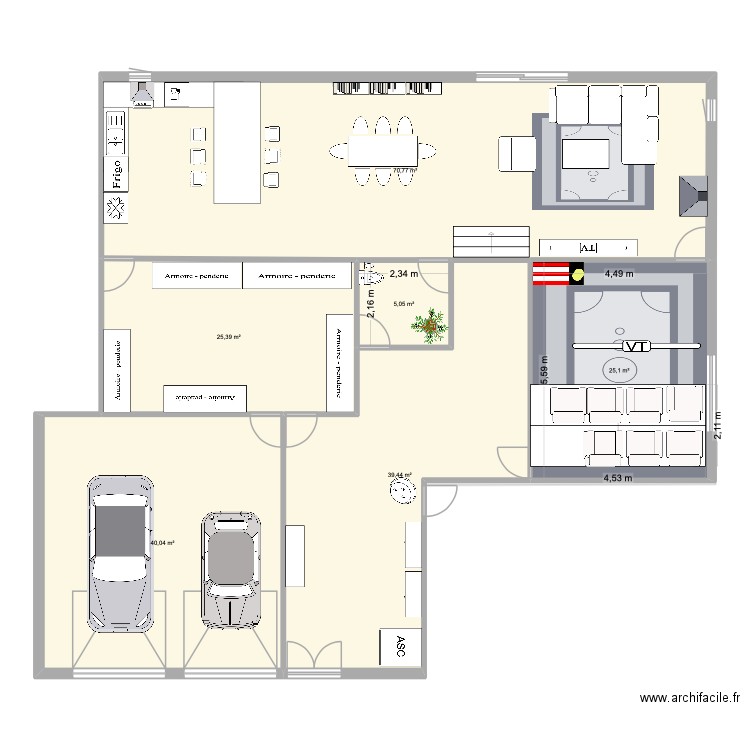 maison n°8. Plan de 12 pièces et 1259 m2