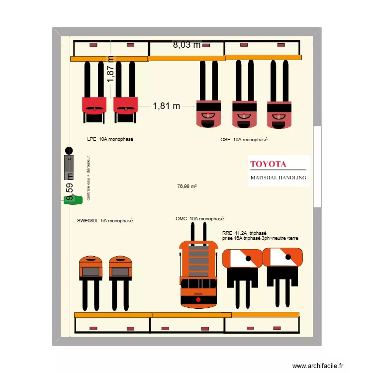 SDC CARTRON (21) Benfeld. Plan de 