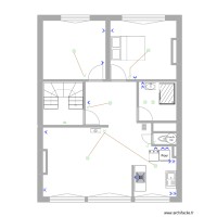 Fauvettes 1er étage electricité