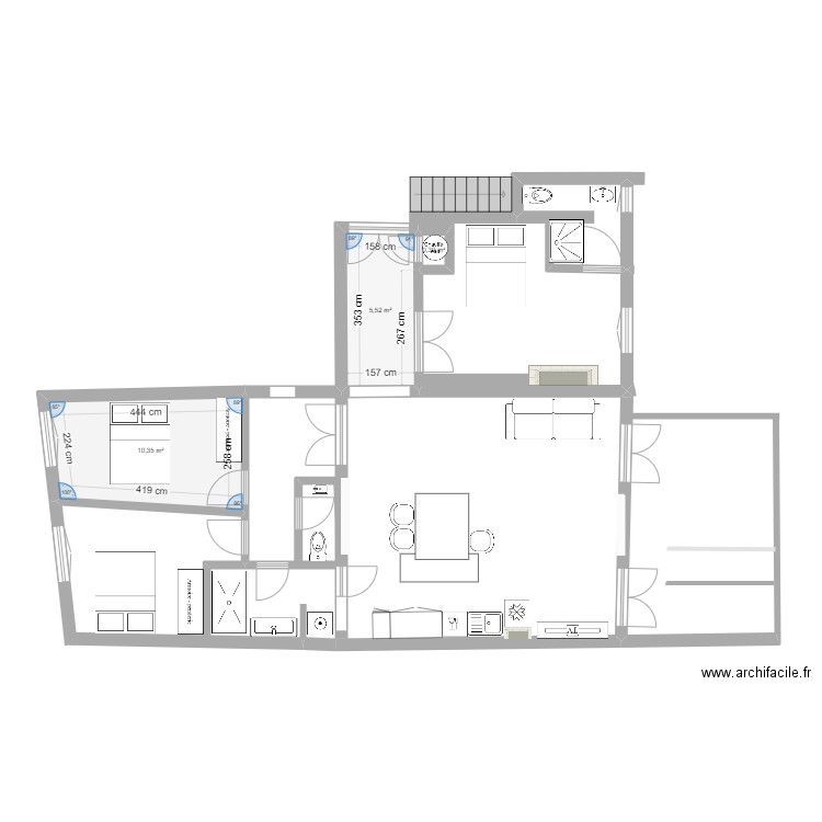 Hotel de Linage. Plan de 0 pièce et 0 m2
