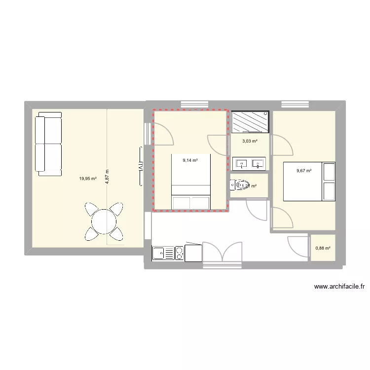 Artigue. Plan de 