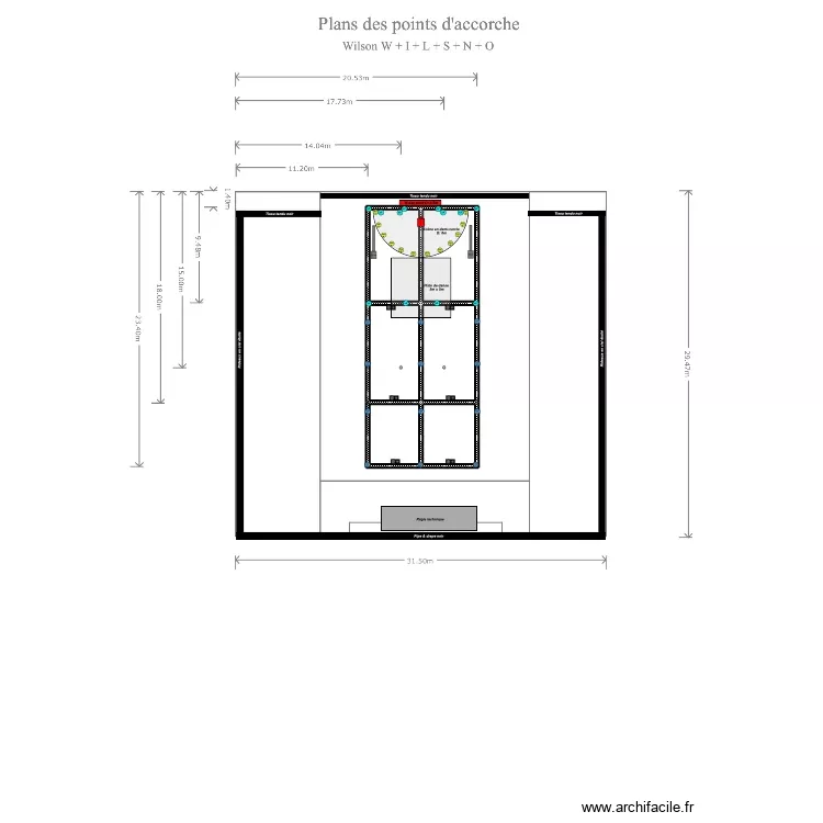 Gunvor vitalis Wilson 2026 call Lazar. Plan de 6 Pièces et 178 m²