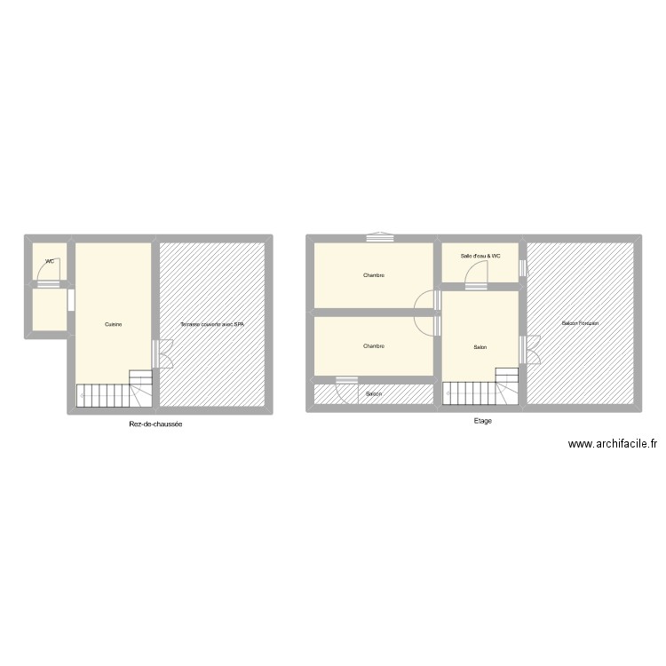 GR2148. Plan de 10 pièces et 102 m2