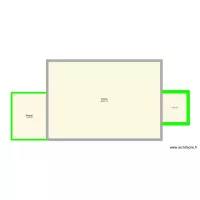 Plan des pi&egrave;ces &agrave; d&eacute;molire