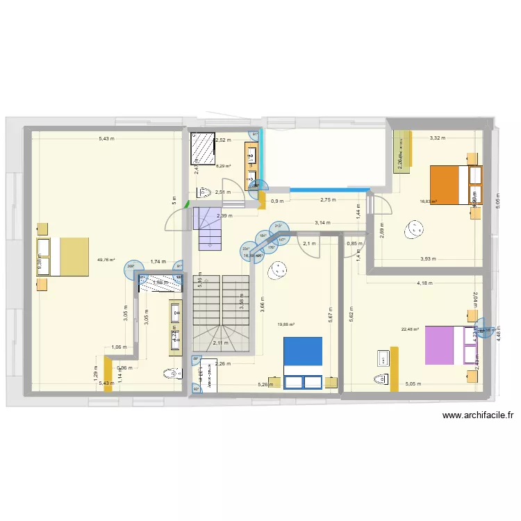 Maison Ecuelles Etage Version 13.02.2026. Plan de 0 pièce et 0 m2