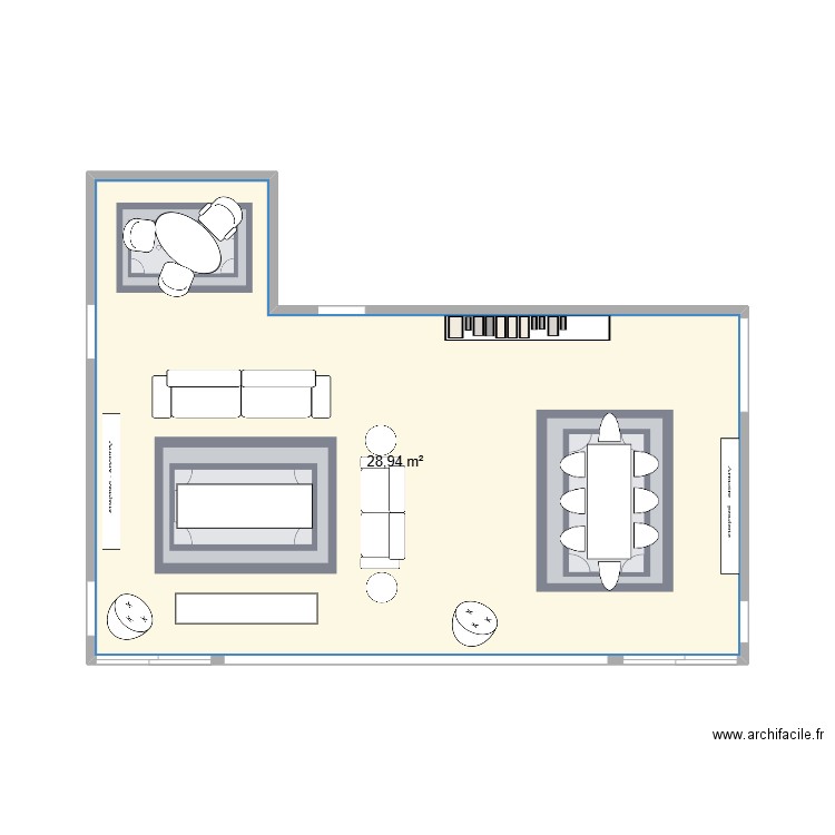 PLANS CHIEN VERT 1. Plan de 1 pièce et 29 m2