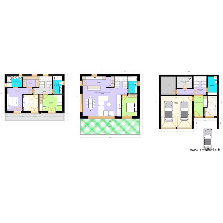 Villa GREG-GéGé 2025 V23. Plan de 19 pièces et 289 m2