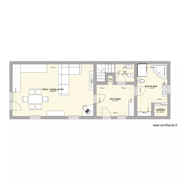 ACRAgi67 / 0. Plan de 6  et 61 m²