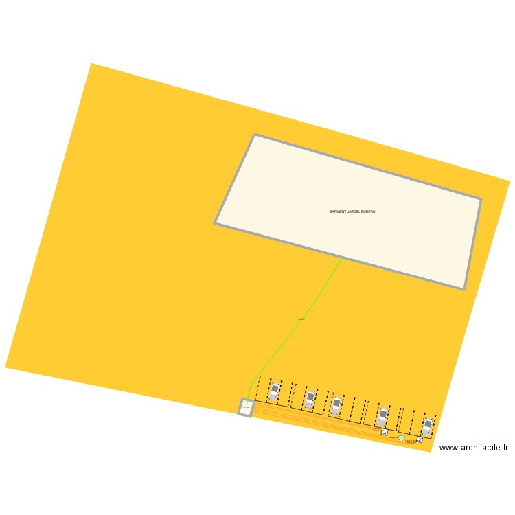 PLAN BORNE JARDEL. Plan de 2 pièces et 997 m2
