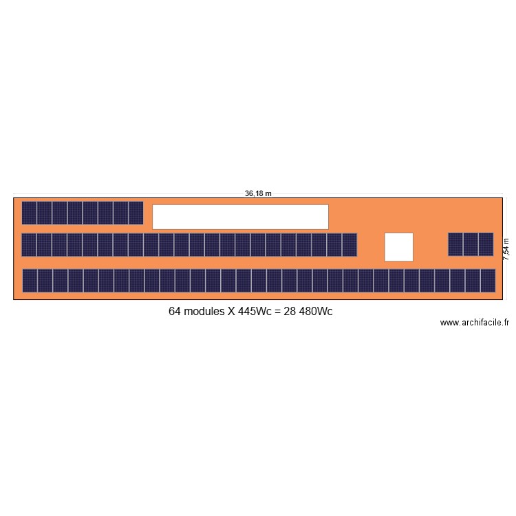 RONCQ - CALEPINAGE. Plan de 0 pièce et 0 m2