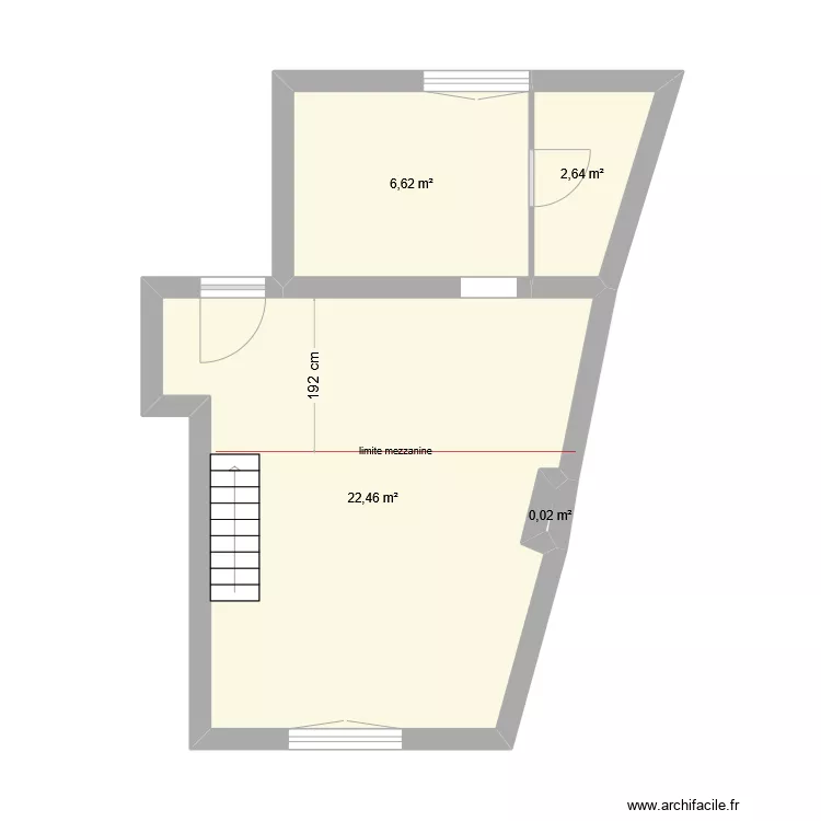 Projet Reverand. Plan de 