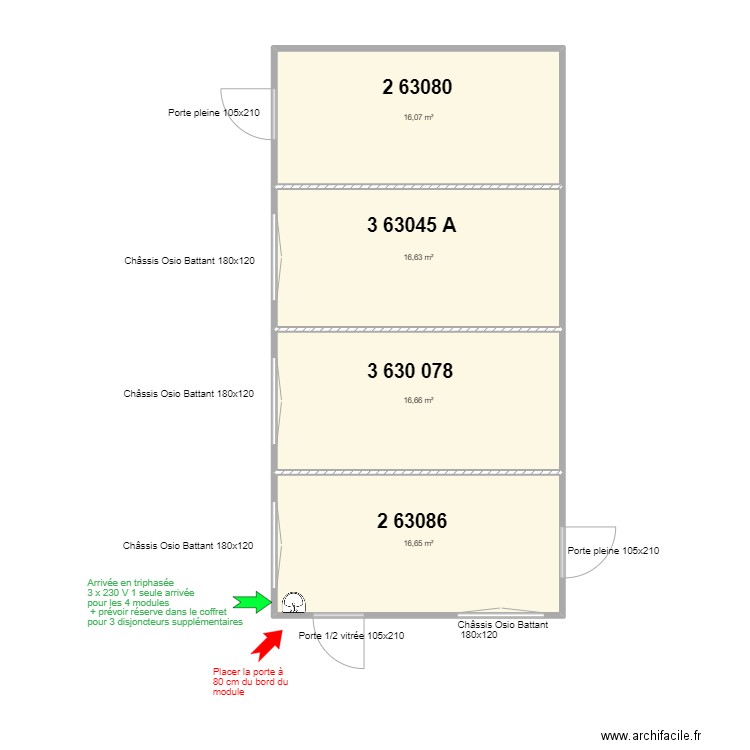 Plan occasion Froidchapelle finale. Plan de 0 pièce et 0 m2
